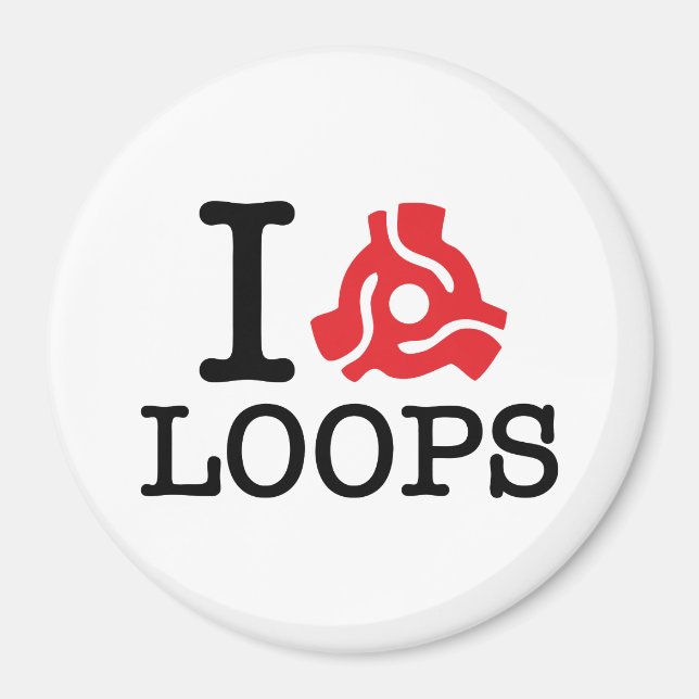 I 45 Adapter Loops Magnet (Front)