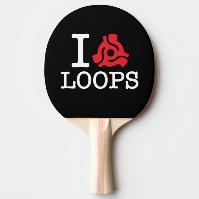 I 45 Adapter Loops Ping Pong Paddle (Front)