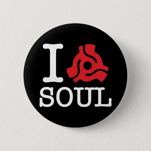 I 45 Adapter Soul 6 Cm Round Badge (Front)