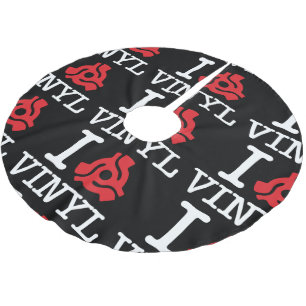 I 45 Adapter Vinyl Brushed Polyester Tree Skirt
