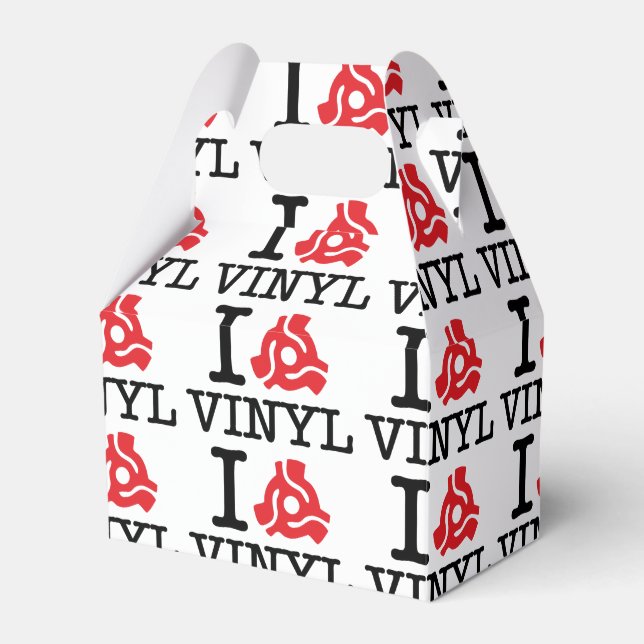 I 45 Adapter Vinyl Favour Box (Front Side)