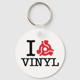 I 45 Adapter Vinyl Key Ring