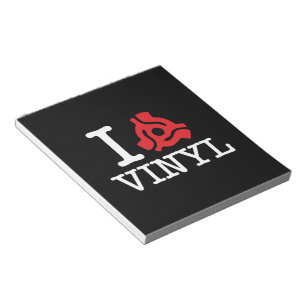 I 45 Adapter Vinyl Notepad