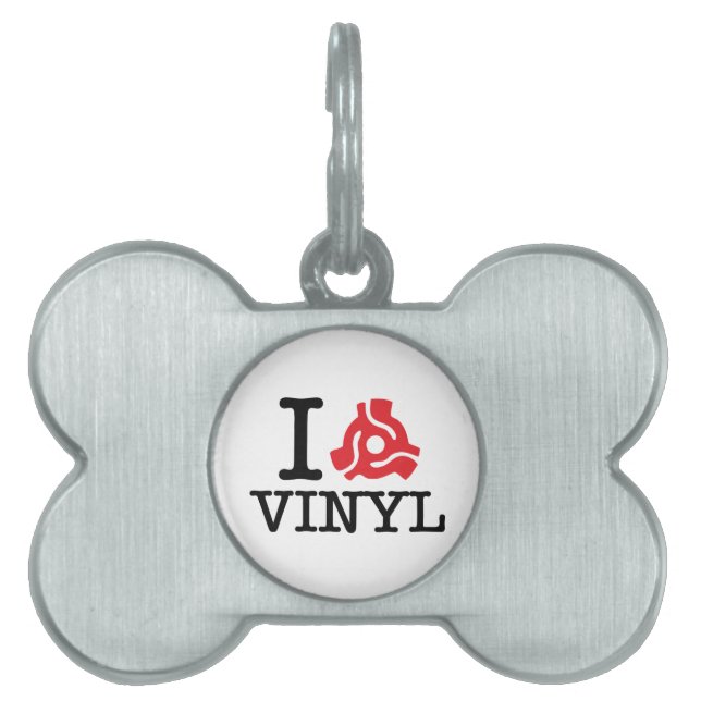 I 45 Adapter Vinyl Pet ID Tag (Front)