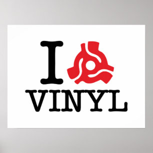 I 45 Adapter Vinyl Poster