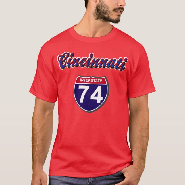 I-74 Cincinnati T-Shirt (Front)
