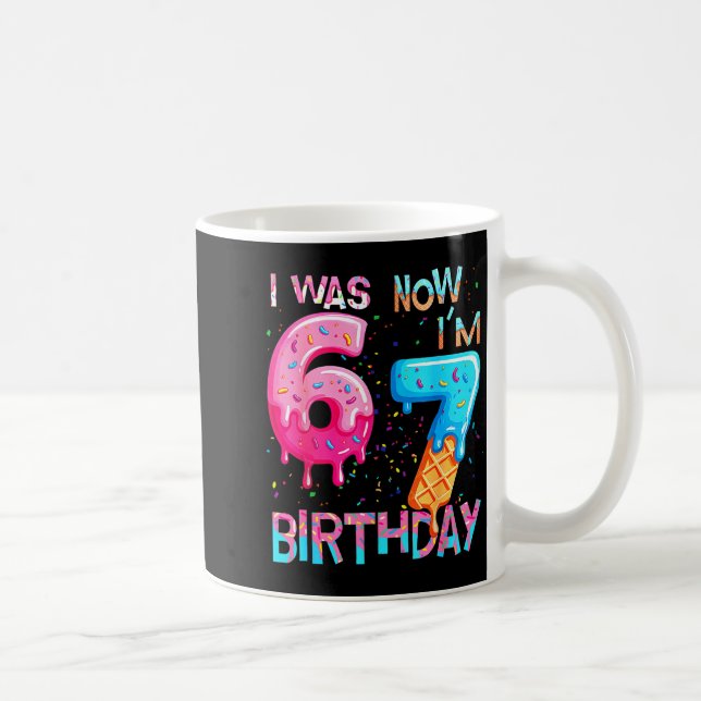 I 7th Birthday Six Seven 6 Coffee Mug (Right)