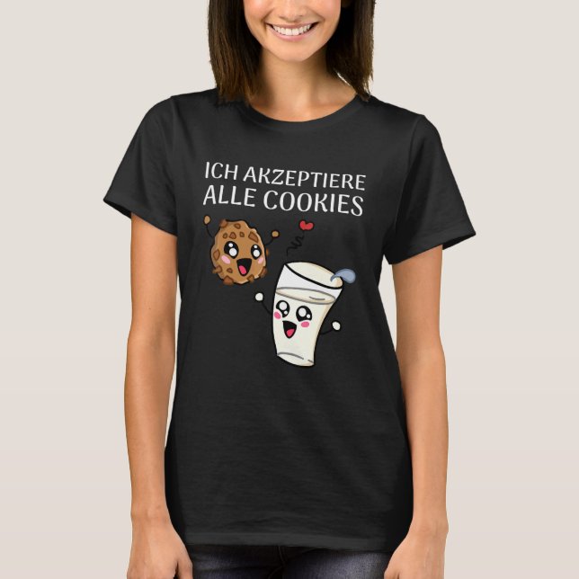 I Accept All Cookies T-Shirt (Front)