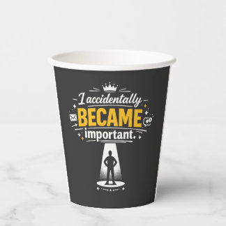 I Accidentally Became Important At Work It's Ruini Paper Cups