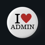 I ❤️ Admin (for Employees) CUSTOM Pins<br><div class="desc">Show your admin team some well-deserved appreciation with the I ❤️ Admin (for Employees) CUSTOM Pins—a fun and professional way to celebrate their hard work! Fully customisable, these pins let you add names, company logos, or special messages to make them even more meaningful. Whether for office events, recognition gifts, or...</div>