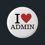 I ❤️ Admin (for Employees) CUSTOM Pins<br><div class="desc">Show your admin team some well-deserved appreciation with the I ❤️ Admin (for Employees) CUSTOM Pins—a fun and professional way to celebrate their hard work! Fully customisable, these pins let you add names, company logos, or special messages to make them even more meaningful. Whether for office events, recognition gifts, or...</div>