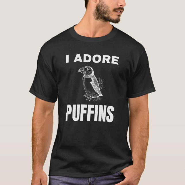 I adore Puffins T-Shirt (Front)