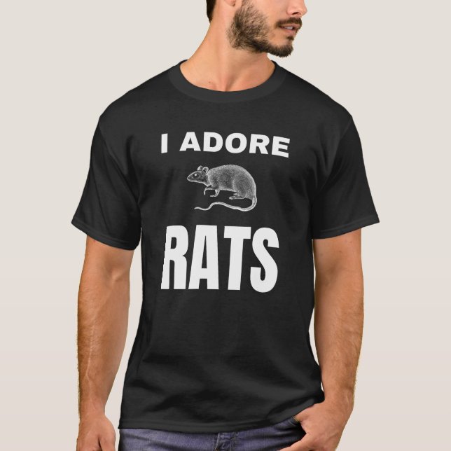 I adore Rats T-Shirt (Front)