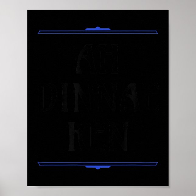 I Ah Dinnae Ken Don' Know Poster (Front)