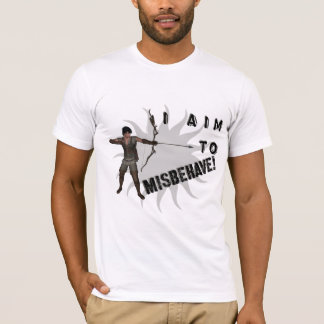 I aim to misbehave! T-Shirt