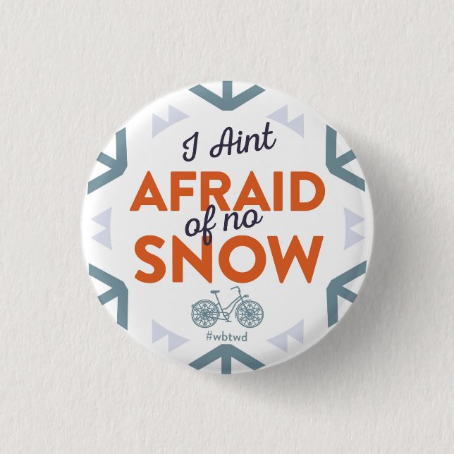 I Ain't Afraid - Small Pin (Front)