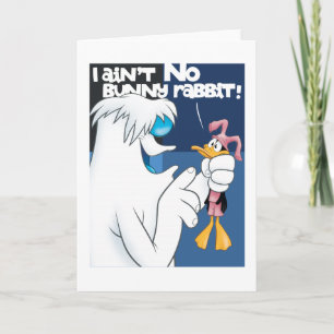 "I Ain't No Bunny Rabbit" Hugo & DAFFY DUCK™ Card