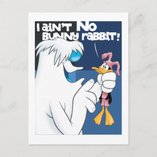 "I Ain't No Bunny Rabbit" Hugo & DAFFY DUCK™ Postcard