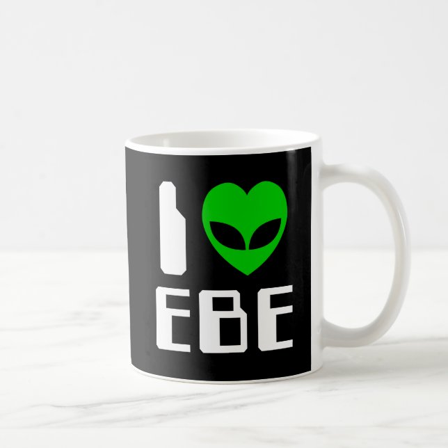 I Alien Heart EBE Coffee Mug (Right)