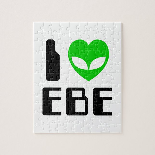 I Alien Heart EBE Jigsaw Puzzle (Vertical)
