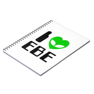 I Alien Heart EBE Notebook