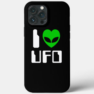 I Alien Heart UFO iPhone 13 Pro Max Case