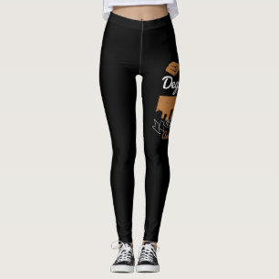 I Always Degenerate To Chocolate And Coffee Leggings