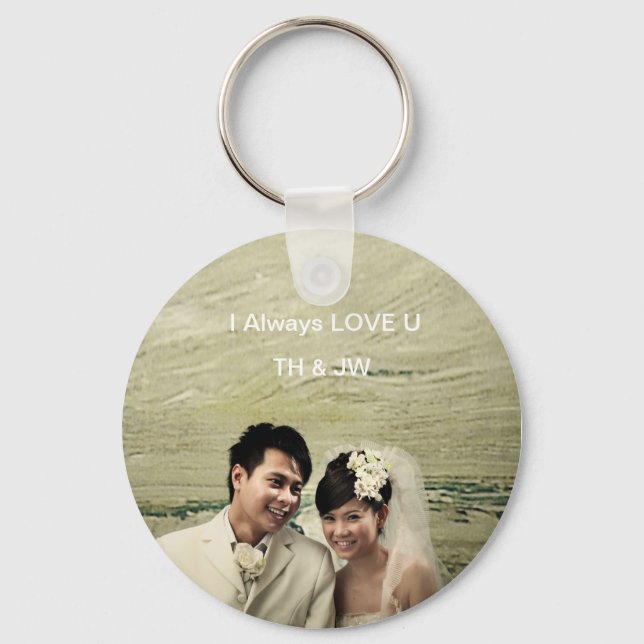 I always love u key ring (Front)