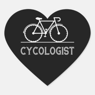 I Always Ride A Cycling On The Morning To Healthy Heart Sticker