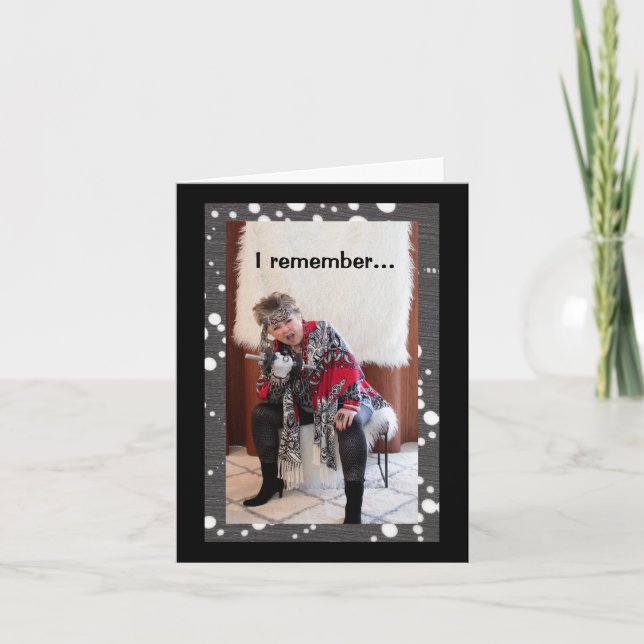 I always wanted to be OLDER Card (Front)