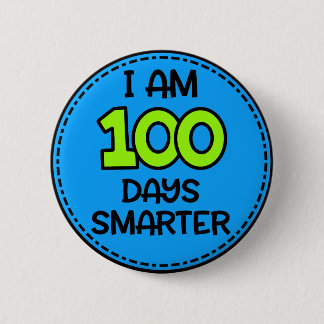 I am 100 Days Smarter Button