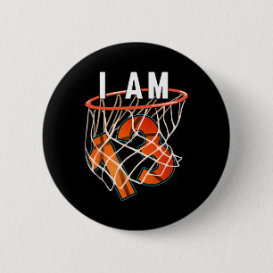 I Am 13 Basketball Themed 13th Birthday Party Cele 6 Cm Round Badge