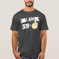I Am 59 Plus One Middle Finger Funny 60th