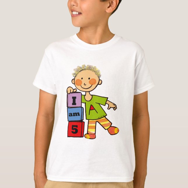 I am 5 T-Shirt (Front)