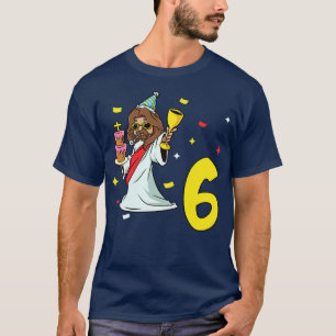 I am 6 with Jesus kids birthday 6 years old T-Shirt
