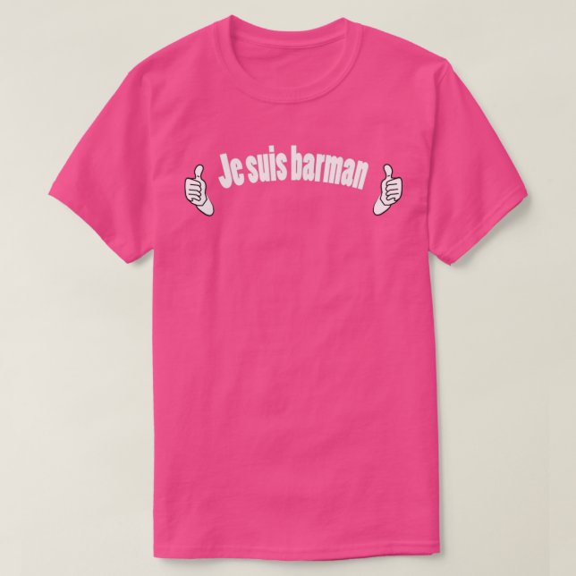 I am a bartender 1 T-Shirt (Design Front)