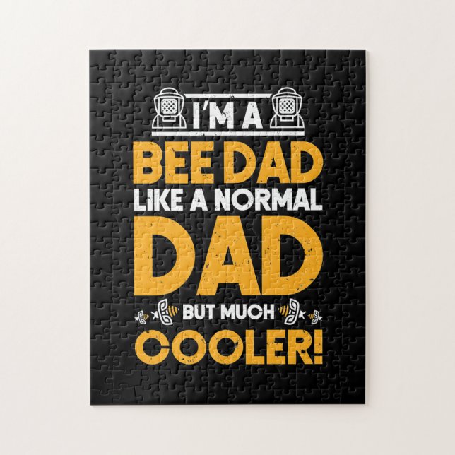 I Am A Bee Dad Jigsaw Puzzle (Vertical)