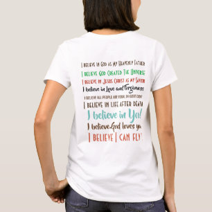 I Am A Believer Women Christian T-Shirt