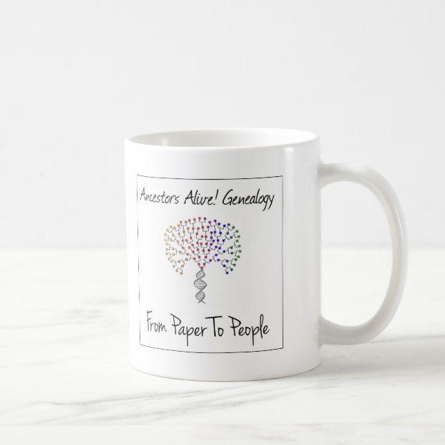 I Am a "Berries" Patron White Mug (Right)
