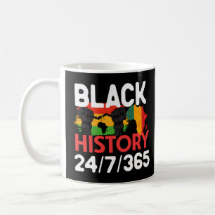 I Am a Black, Black History Coffee Mug