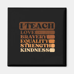 I Am A Black Man Inspirational Mens Black History Magnet
