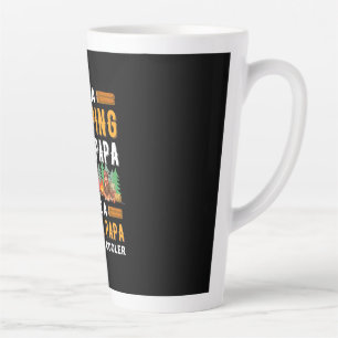 I Am A Camping Papa Latte Mug