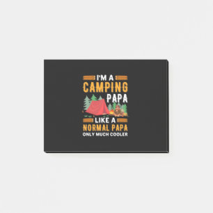 I Am A Camping Papa Post-it Notes