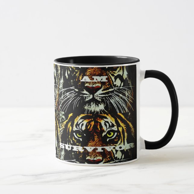 I am a cancer Survivor! Mug (Right)