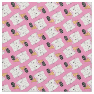 I Am A Caticorn Ice Cream Cone Hat Pattern Fabric