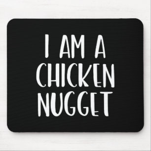 I Am A Chicken Nugget Halloween I'm Simple Costume Mouse Pad