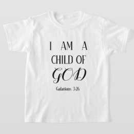 I am a Child of God Boy's T-shirt