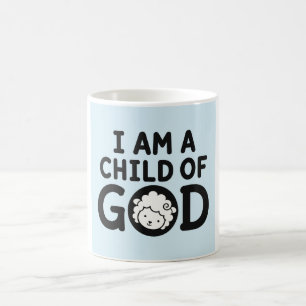 I AM A CHILD OF GOD Christian Baby Shower Gift Coffee Mug
