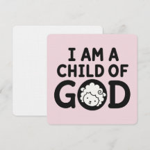 I AM A CHILD OF GOD | Christian Baby Shower Gift