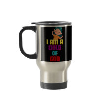 I Am A Child of GOD Two Tone Mug